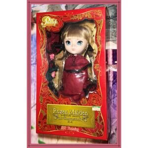 Pullip Rozen Maiden Shinku 12" Fashion Doll Blythe Jun Planning Vtg Kun Kun 2006